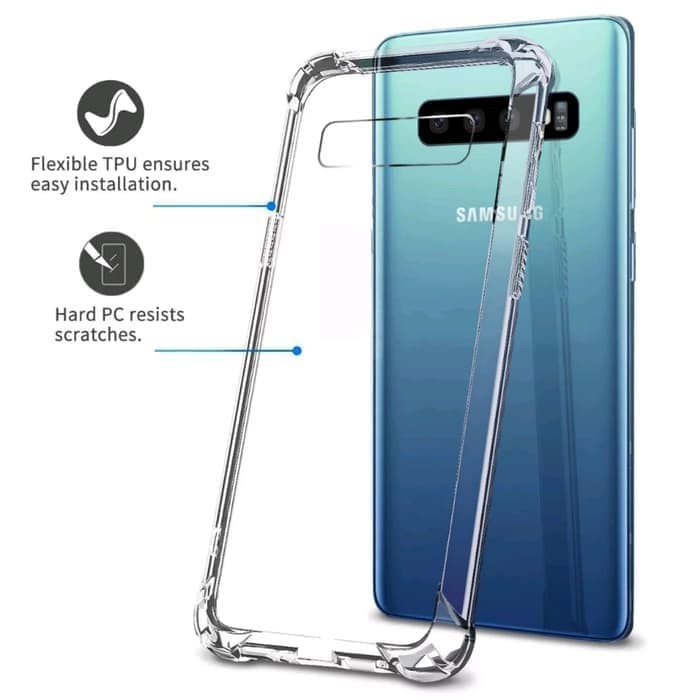 SAMSUNG S10 S10+ S10 PLUS S10 EDGE S10 LITE CASE ANTICRACK KERAS AKRILIK HARDCASE FUZE ANTI CRACK