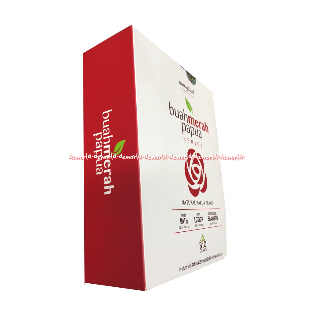 Phto Glucol Buah Merah Papua Serries Natural Papua Plant 1Set Body Paket Perawatan Tubuh