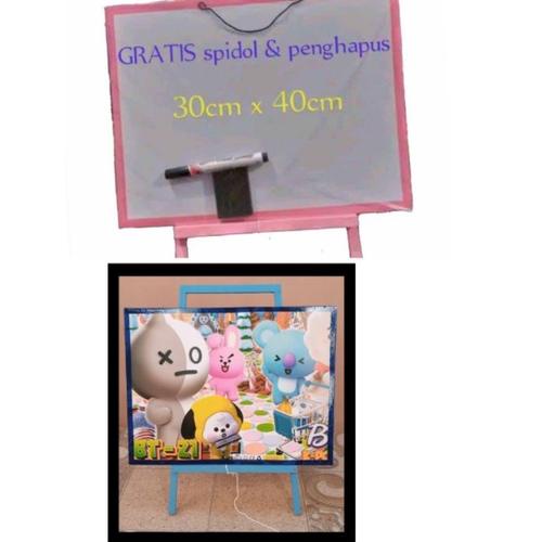 

Terlaris Bulan Ini!! papan tulis anak bisa sambil duduk 30cm x 40cm ● 60