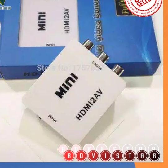 ➳ Anycast Dongle HDMI CONVERTER HDMI2AV RCA Kabel HDMI Extention Male to Female kabel RCA 3 ►