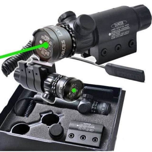 Laser Scope Air Rifle - Green Laser Scope - Laser Dot Riflescope - Laser Hijau