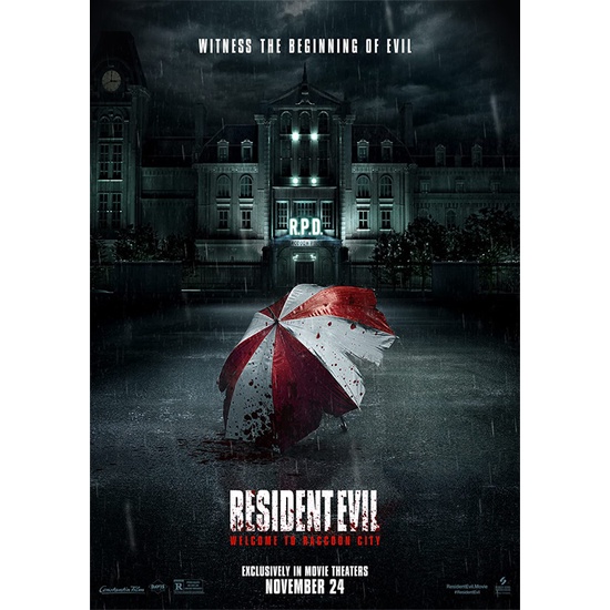Kaset DVD Resident Evil_Welcome to Raccoon City (2021)