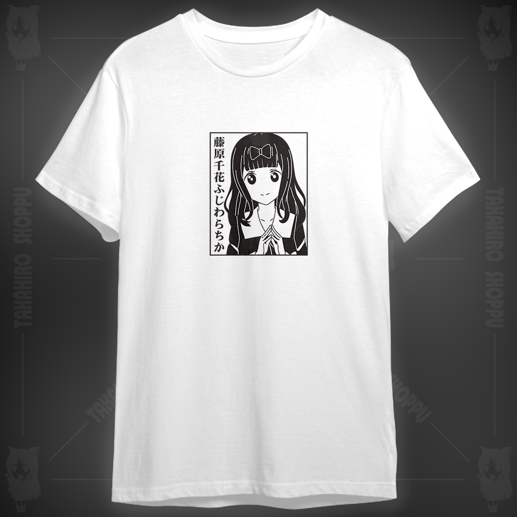 Baju Kaos Vector Kaguya-sama CHIKA FUJIWARA