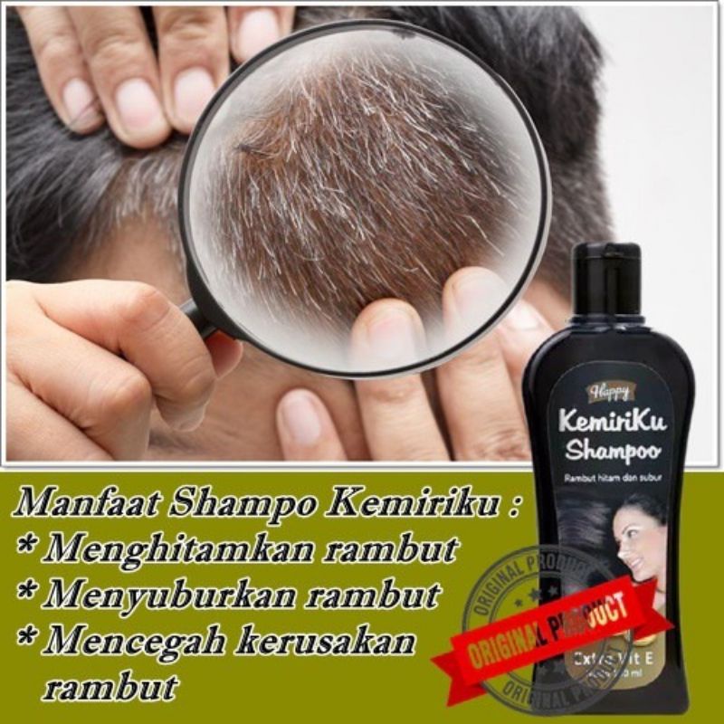 Shampoo penghilang uban / Happy KemiriKu