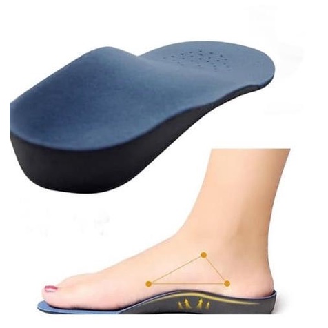 Alas Sepatu / Sol Sepatu Kesehatan / Orthopedic Insoles Flat Foot