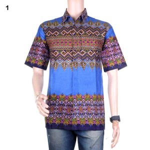 Baju Batik Pria | Kemeja Batik Prakoso - Motif Anjani - Warna 5