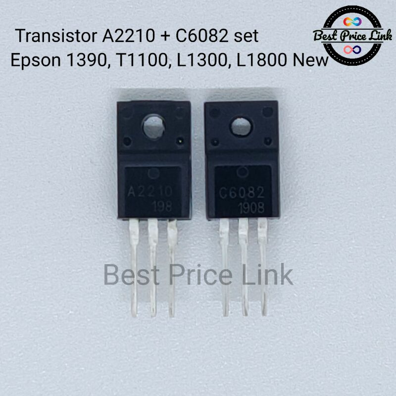 Transistor  C 6082 dan A 2210 Epson 1390 T1100 L1300 L1800 ori