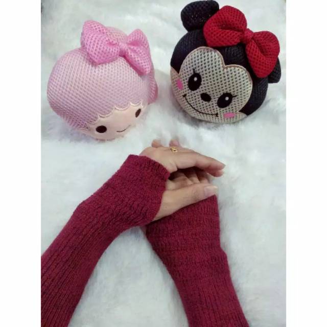 Bundara.id Fa-1224 Handsock halus rajut berkwalitas manset handset