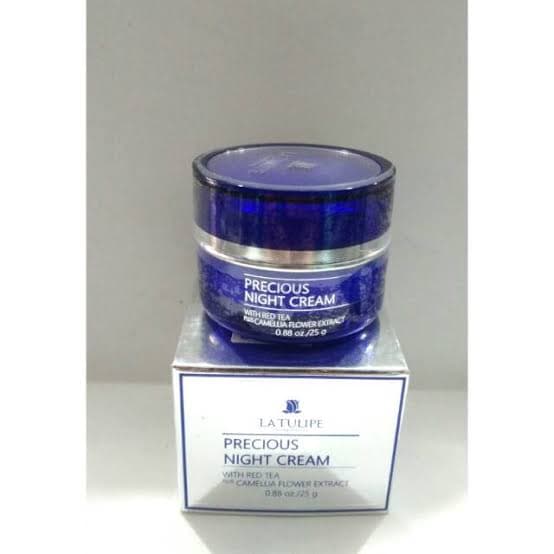 la tulipe precious night cream / anti aging cream malam 30thn keatas