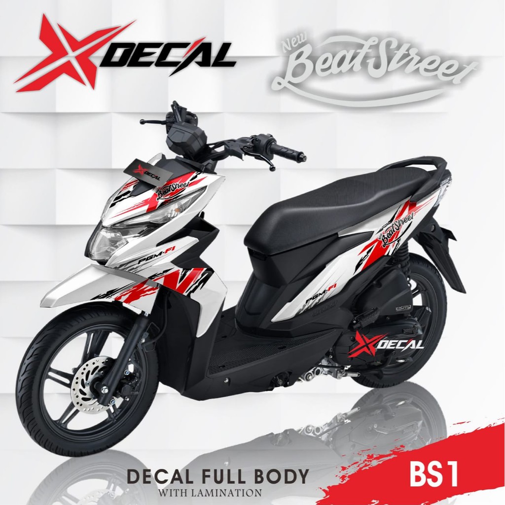 STICKER DECAL HONDA BEAT STREET KODE BS1 Shopee Indonesia