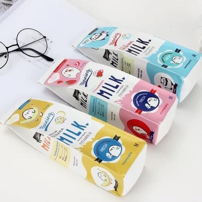 

Tempat Pensil Kotak Susu Stationary Korea Alat Tulis Pencil Case
