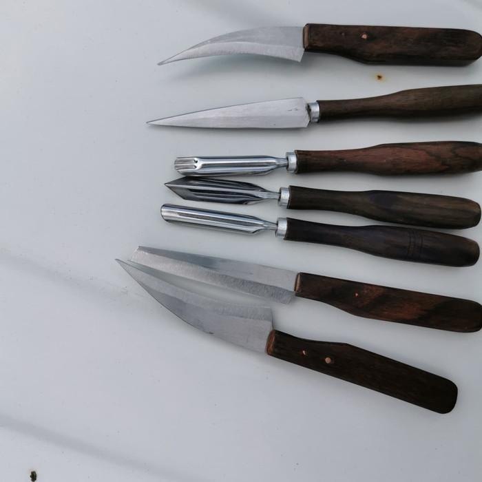 

Jual Pisau Ukir Buah / Pisau Garnish / Pisau Carving Berkualitas 063