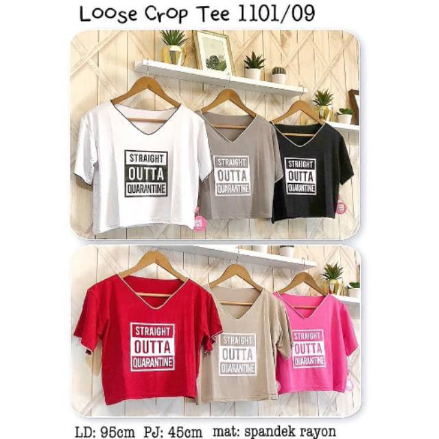 Loose Crop.Tee