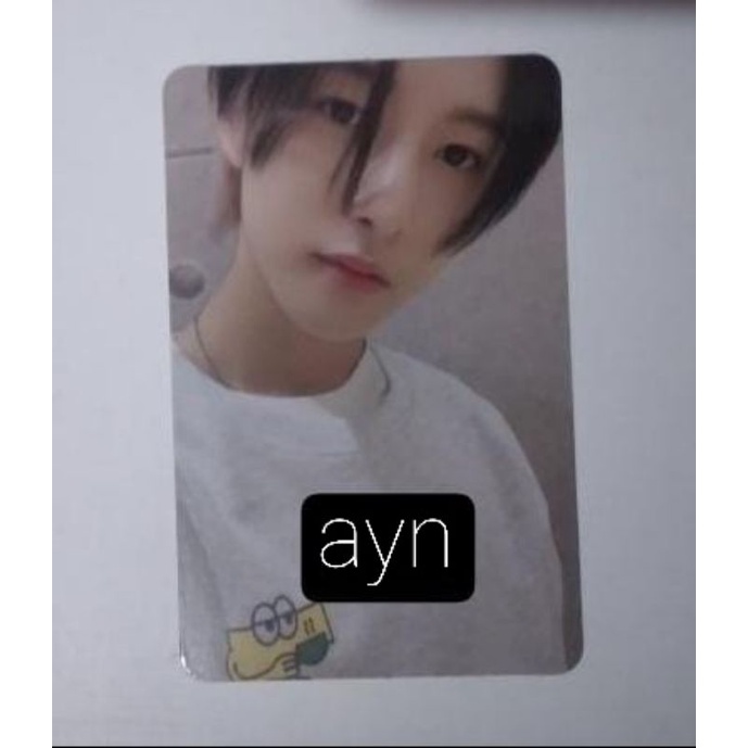 Photocard pc NCT Renjun Lonjwin Cafe