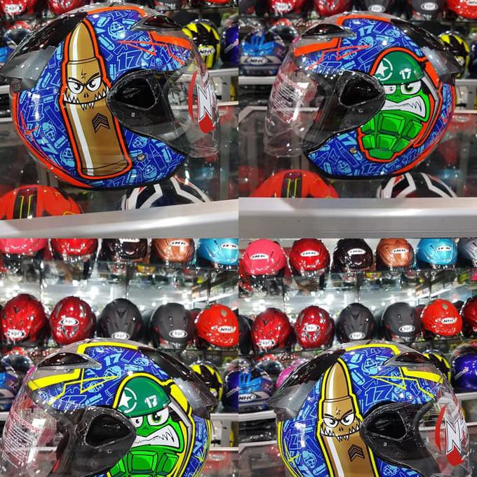 Barang Terbaru helm nhk R6 karel abraham se motif CUCI GUDANG