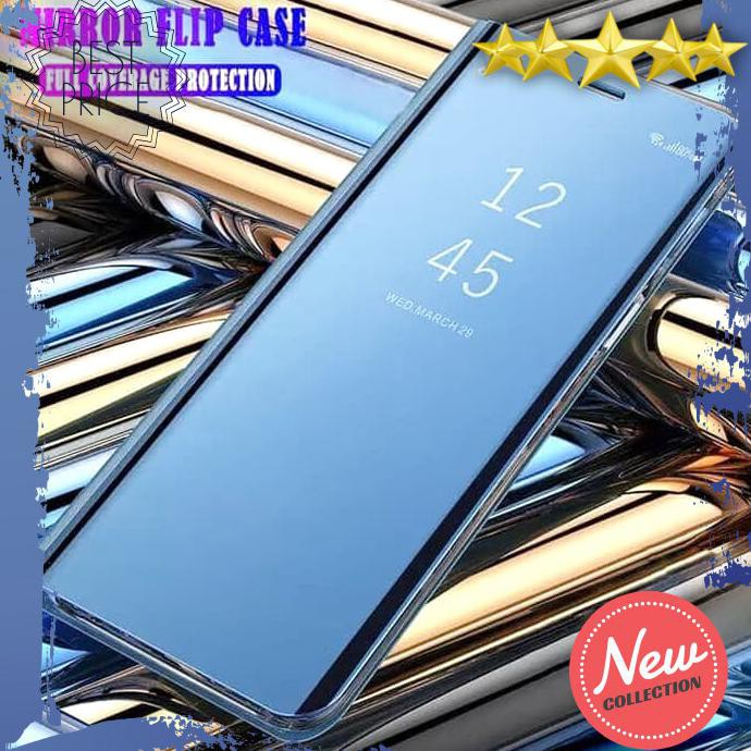 CASING HP SAMSUNG A30S A50S A50 FLIP CASE CLEAR VIEW STANDING COVER