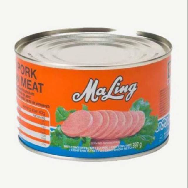

Maling ham KALENG BESAR TTS FYF pork babi luncheon meat non halal enak