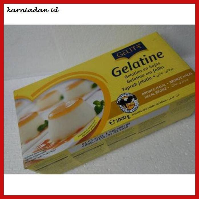 

RAGA-RAGA- GELITA GELATINE LEAVES HALAL (RETAIL) -GNIDUP-NAHAB.
