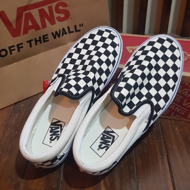 Vans Checkerboard Slip On (100% ORI 
