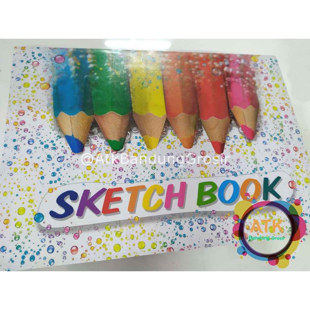 Kiky A4 Sketchbook ukuran A4 isi 50 lembar Buku Sketsa-2