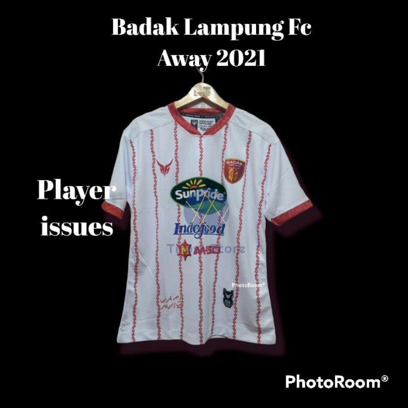 ORIGINAL JERSEY BADAK LAMPUNG FC AWAY 2021 PLAYER ISSUES