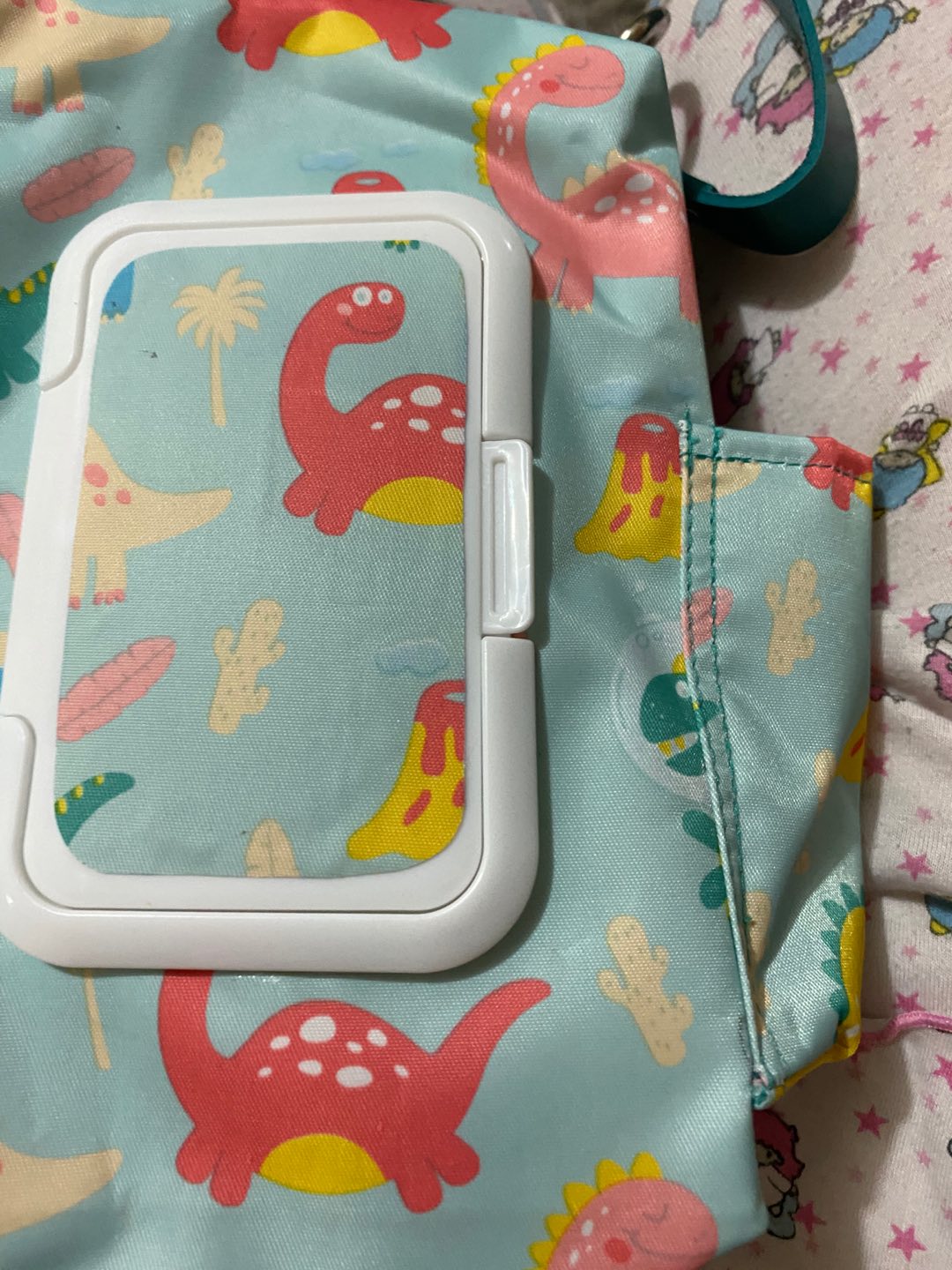 2 In 1 & 3 In 1 Tissue Cover / Tempat Tisu Kering, Basah, & Hand Sanitizer (motif Dino)