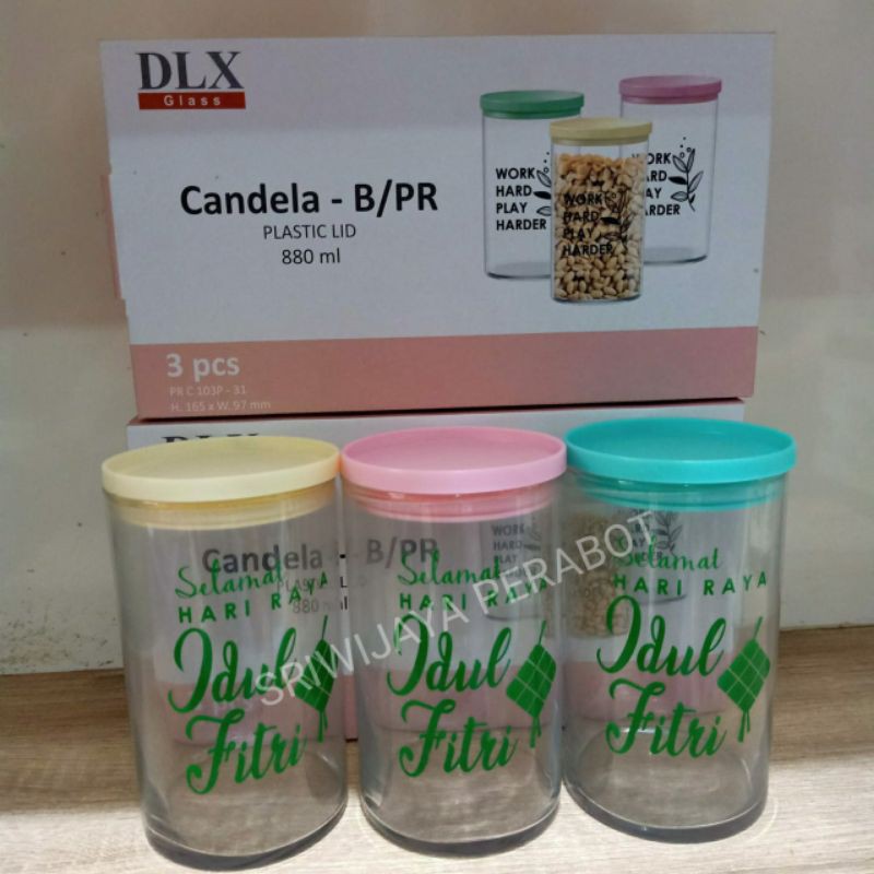 STOPLES KACA | STOPLES DLX CANDELA B 880 ML IDULFITRI