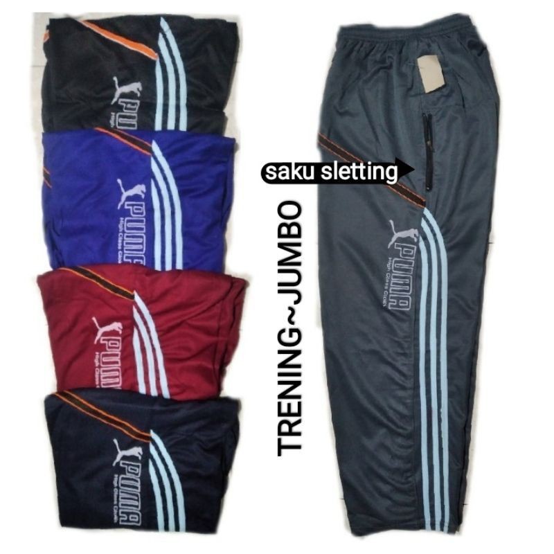 Celana Training  pria Jumbo XXXL-XXXXL/Celana Kolor Super Big Size  /trening jumbo