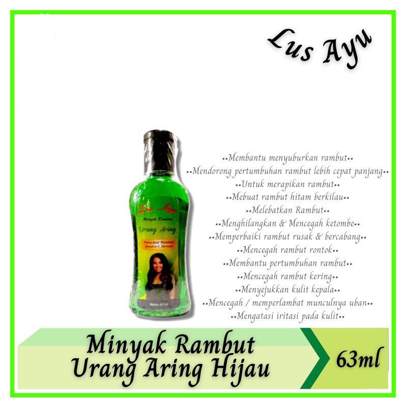 Lus Ayu Minyak Rambut Urang Aring 63ml