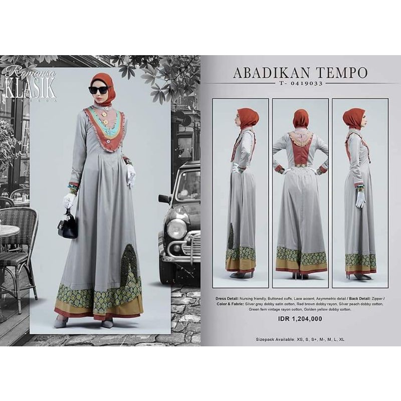 Tuneeca Romansa Klasik size S NWT