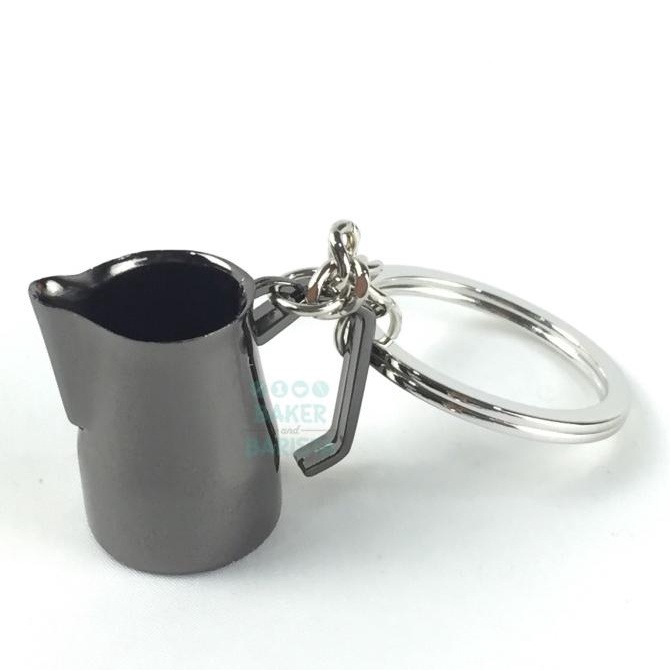 Gantungan Kunci model Milk Jug / mini coffee key chain souvenir bakernbar99 Berkualitas