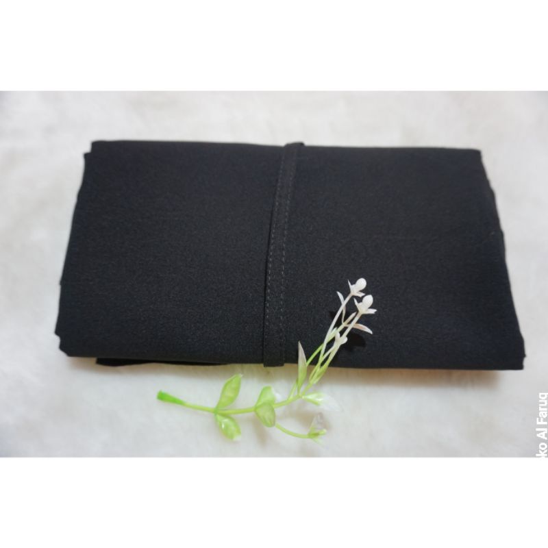 Pashmina Sabyan 175x75 cm Hijab Diamond Kerudung-175 Hitam