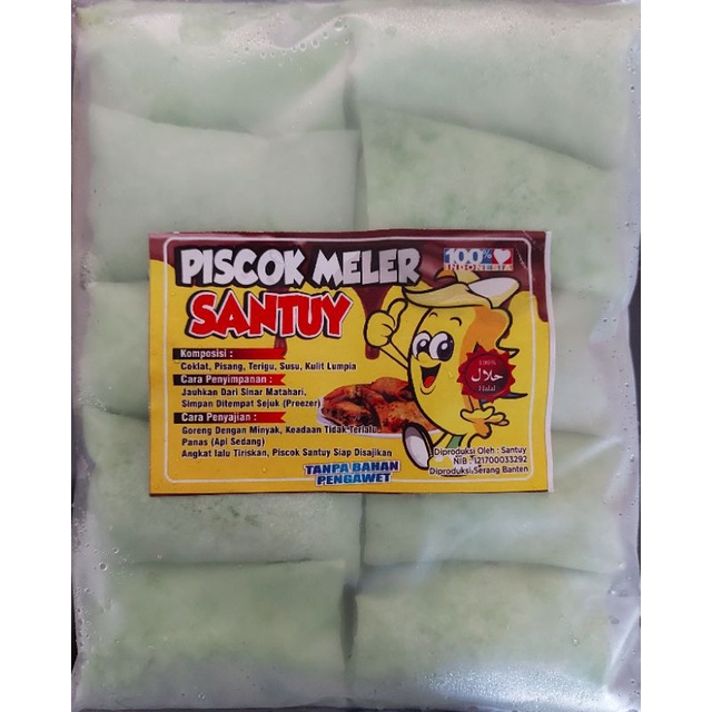 

Piscok Meler Pandan (isi 10pcs)