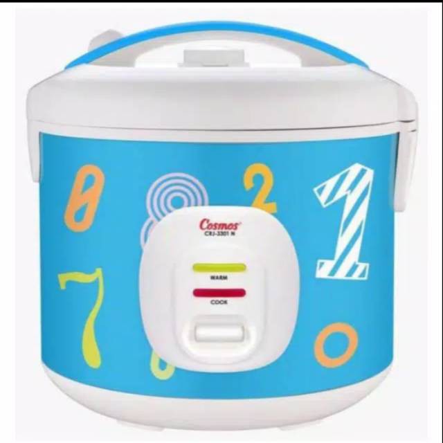 Rice Cooker / Magic Com Cosmos CRJ 3301N Kapasitas 1,8 Liter 3in1