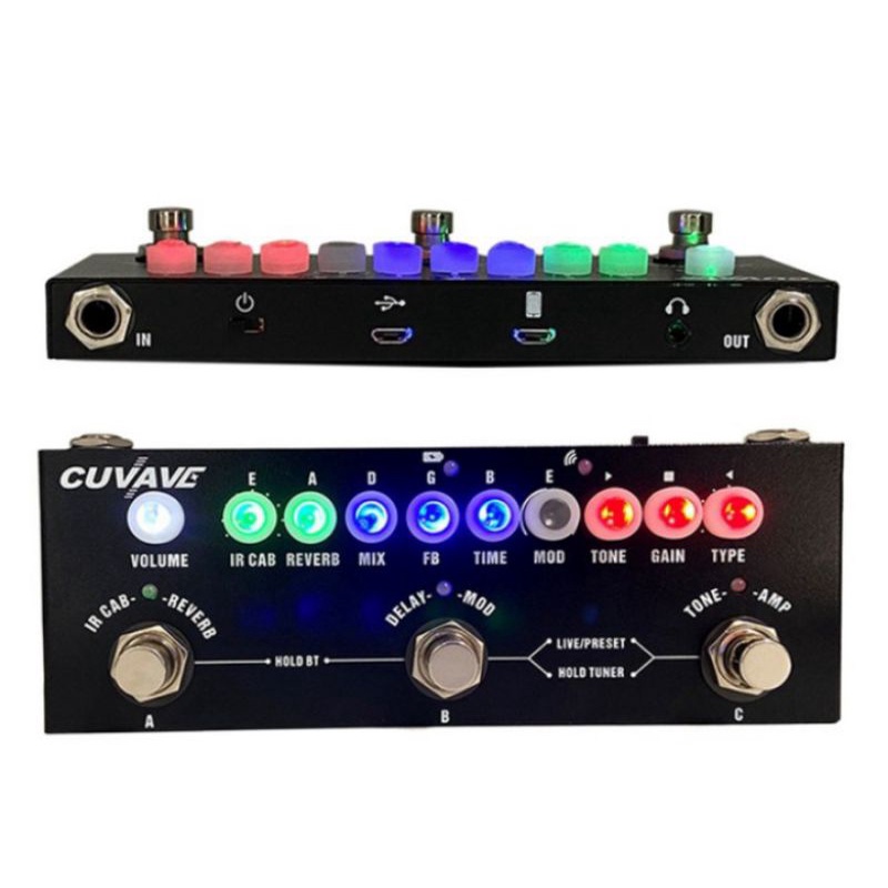EFEK GITAR CUVAVE CUBE BABY MURAH PROMO 3IN1 MODULASI REVERB DELAY ORI TERMURAH