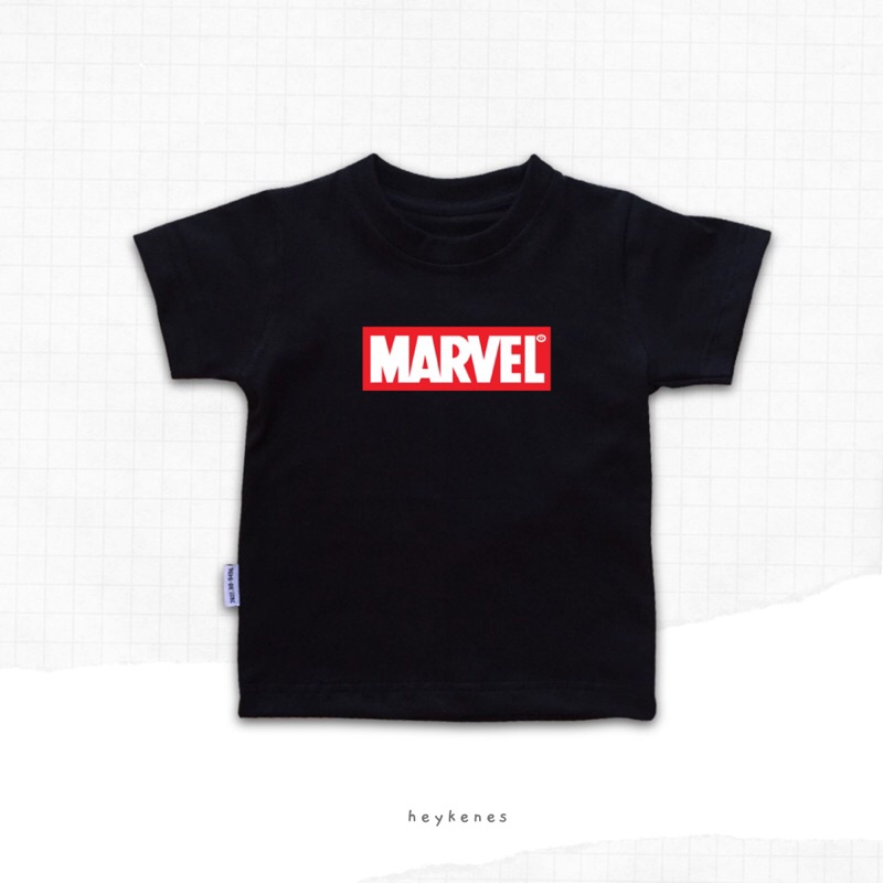 Heykenes Kaos Anak Marvel Cotton 30s