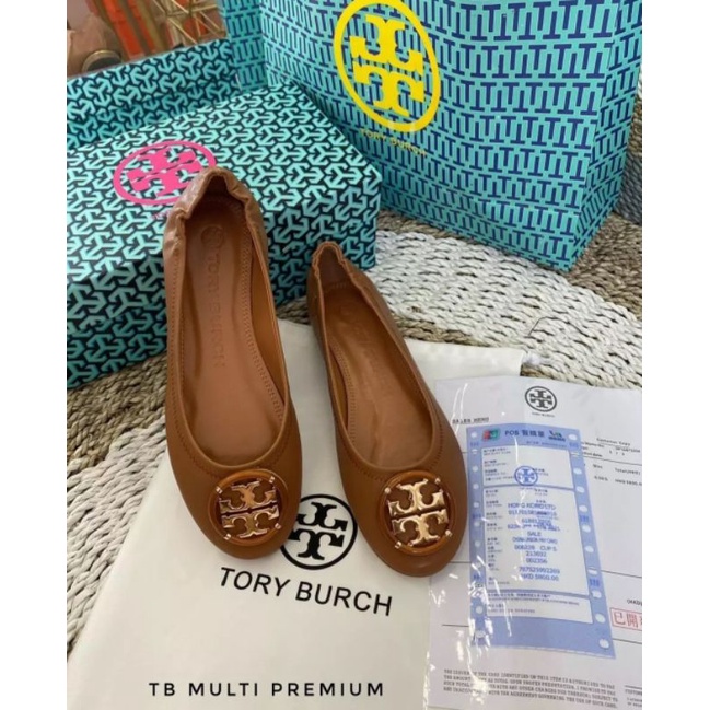 sepatu wanita tory flat