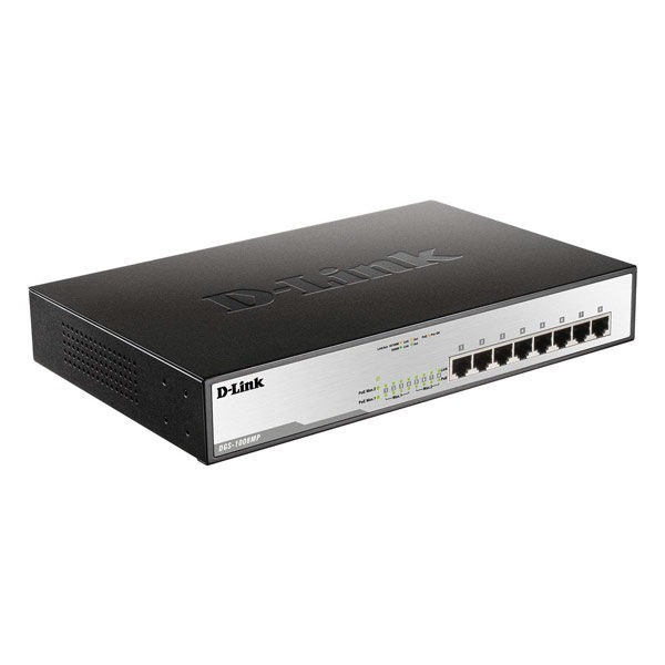 POE SWITCH HUB D-LINK DGS-1008MP 8 PORT