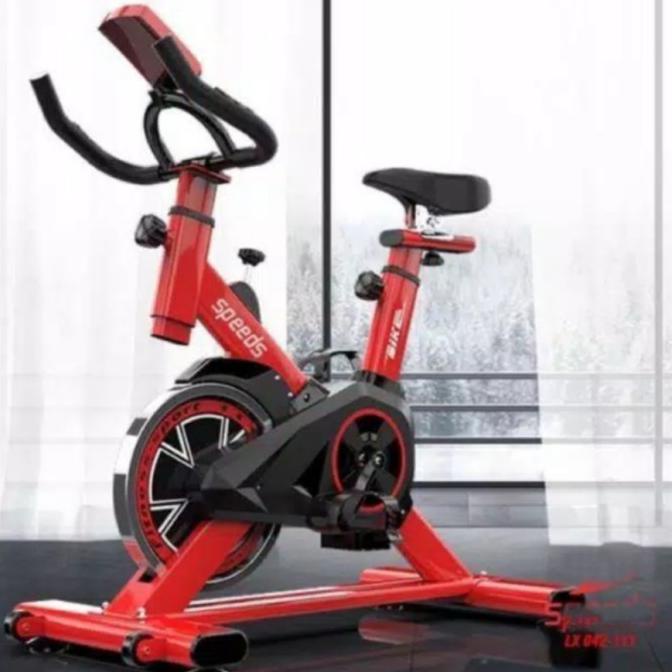 Spinning Bike Alat Fitness Sepeda Gym Sepeda Statis Alat Olahraga Ss46546
