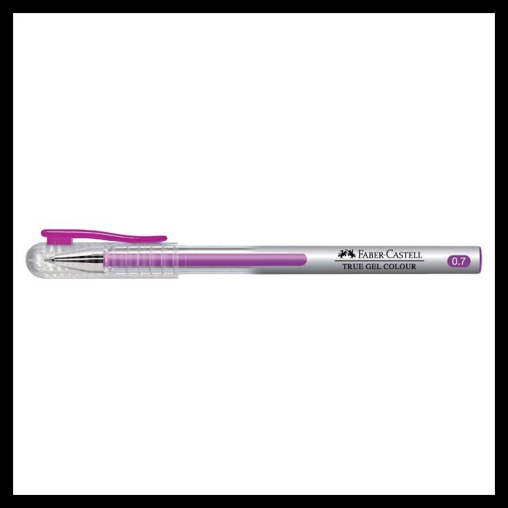 

Faber-Castell True Gel Pen -- Pink Ink 0.7 Mm