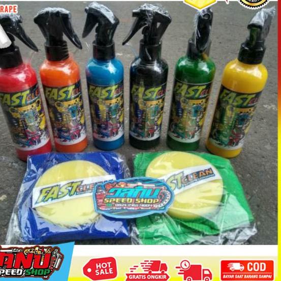 ➼ Fastclean pengkilap body motor mobil ✦