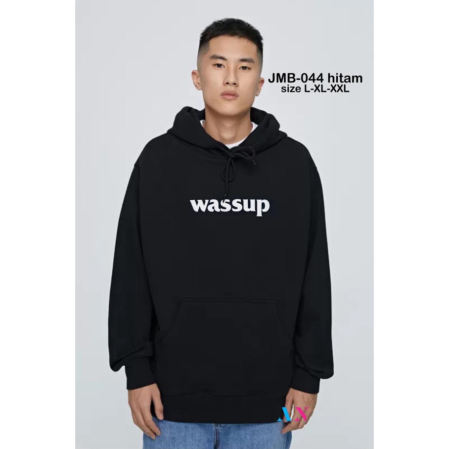 AA1 - Hoodie Fleece Oversize WASSUP