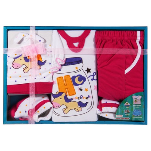 Kiddy Baju Set Bayi- Gift Set - Baju Bayi Setelan Set - Kado Lahiran Newborn