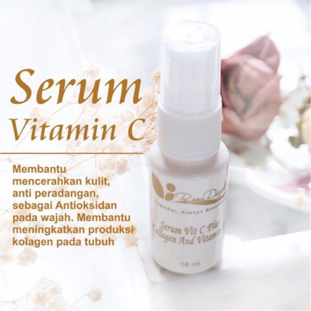 Serum Rd Vit C Plus Collagen Rinna Diazella Indonesia