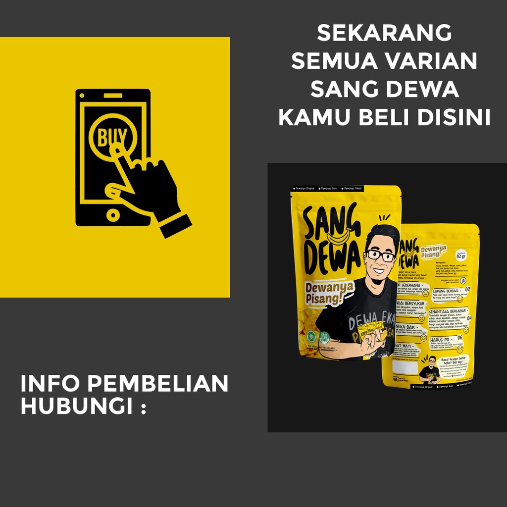 Keripik Pisang Sang Dewa kriuks