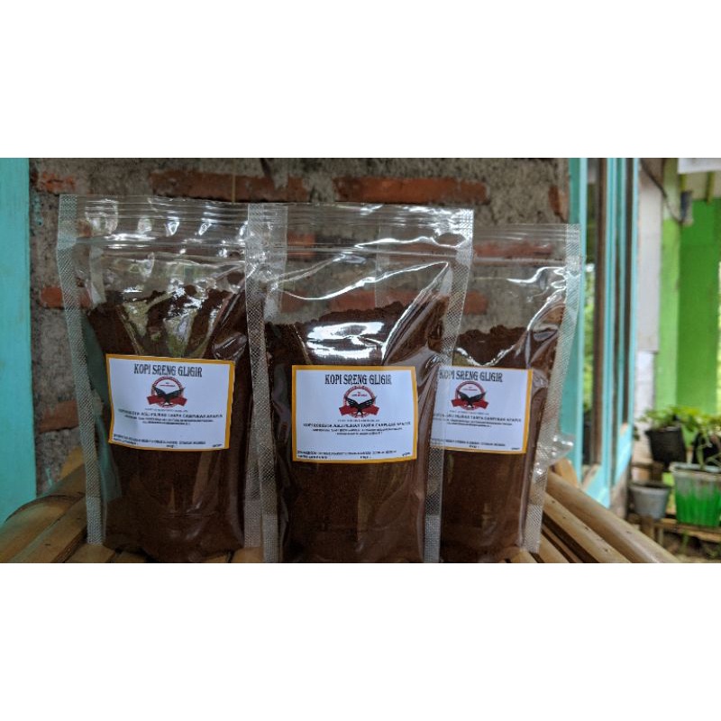 

kopi bubuk robusta / Kopi hitam robusta argopuro /bubuk kopi sreng gligir