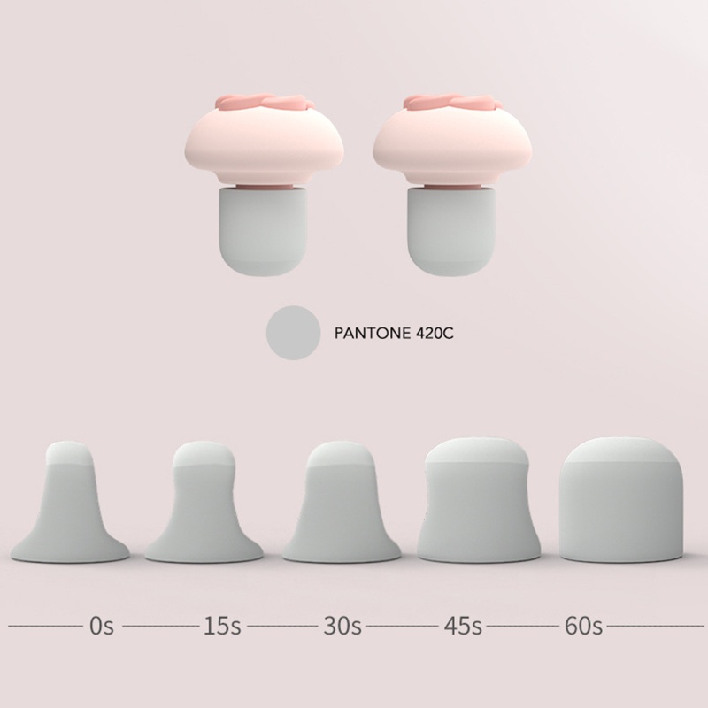 Bt Busa Pendengaran Untuk Perlindungan Pelindung Telinga Ear Plugs for Sleeping Soft Silicone Earplugs Reusable Silicone Ear Plugs Home