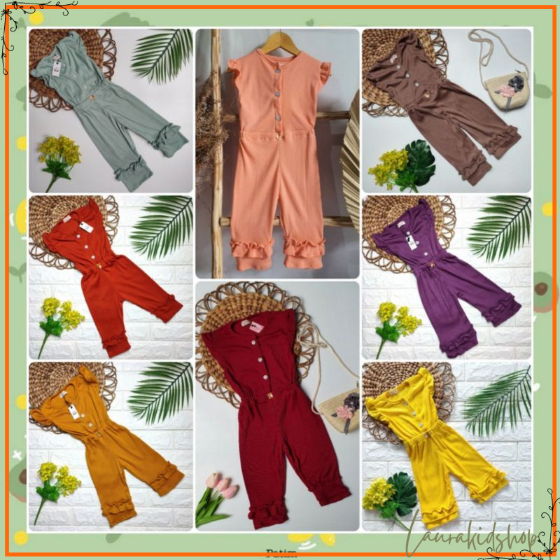 Jumpsuit bayi / Jumsuit bayi / Jumpsuit bayi Perempuan Candy by laurakids