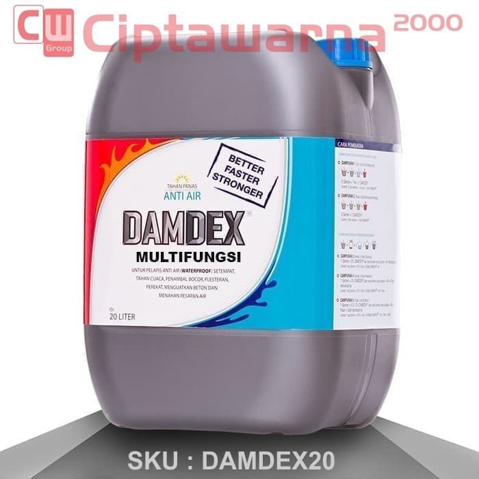 Cat DAMDEX 20 Liter MULTI FUNGSI Palembang