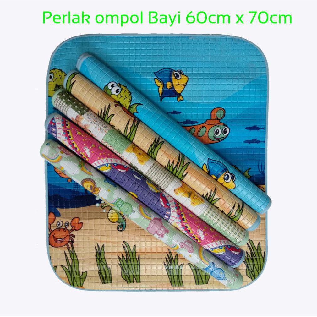 Perlak Bayi / Alas Ompol Bayi / Karpet Bayi, Waterproof / Anti Bocor 60Cm * 70Cm